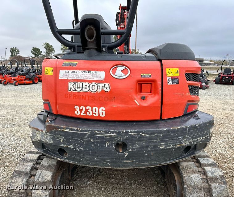 image for item LK9621 2020 Kubota KX057-4  mini excavator