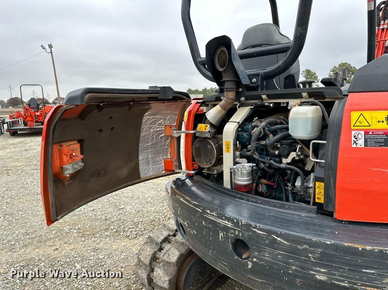 image for item LK9621 2020 Kubota KX057-4  mini excavator