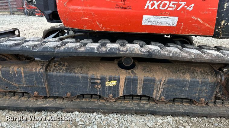 image for item LK9621 2020 Kubota KX057-4  mini excavator