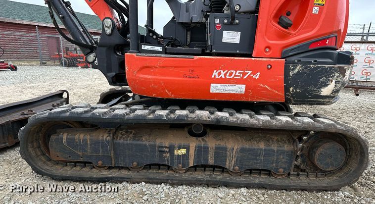 image for item LK9621 2020 Kubota KX057-4  mini excavator