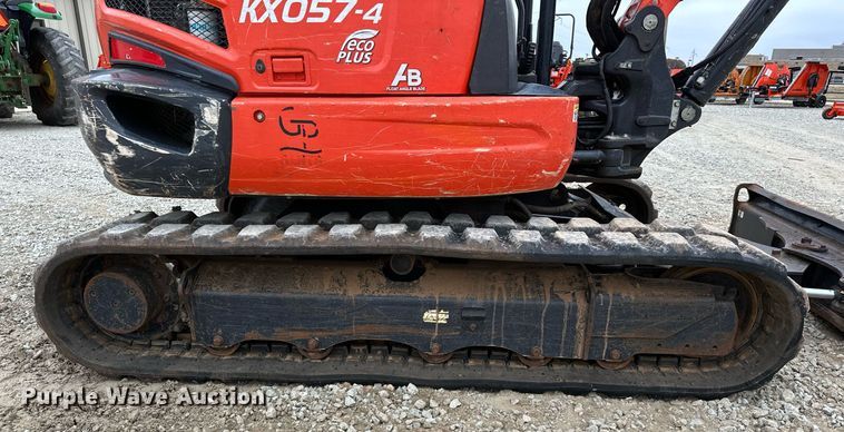 image for item LK9621 2020 Kubota KX057-4  mini excavator