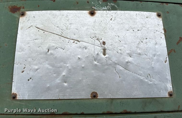 image for item LK9622 Caterpillar D7F  dozer