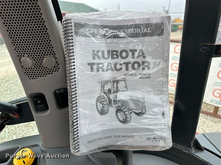 image for item LK9623 2019 Kubota MX5400DST  MFWD tractor