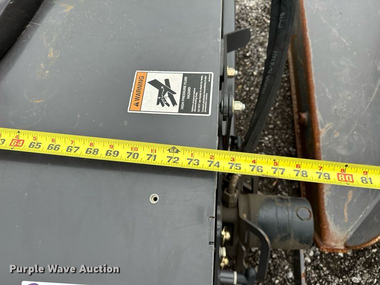 image for item LK9636 2019 Paladin Sweepster VRS6M-0022  skid steer sweeper