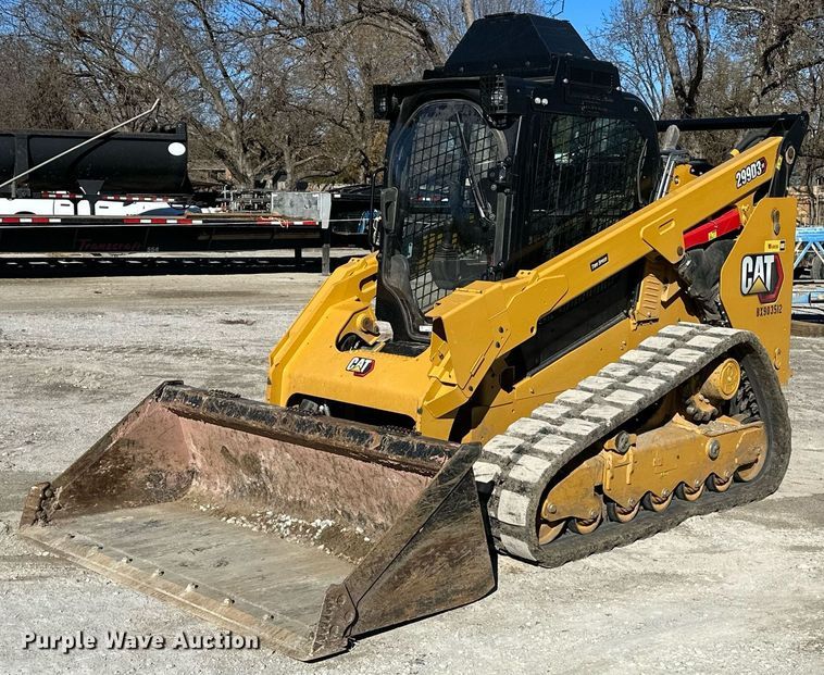 image for item LK9645 2022 Caterpillar 299D3XE  tracked skid steer loader