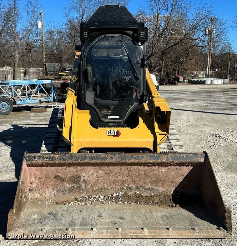 image for item LK9645 2022 Caterpillar 299D3XE  tracked skid steer loader