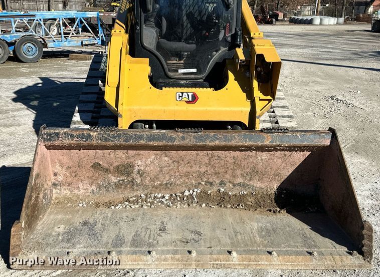 image for item LK9645 2022 Caterpillar 299D3XE  tracked skid steer loader