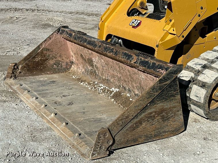 image for item LK9645 2022 Caterpillar 299D3XE  tracked skid steer loader