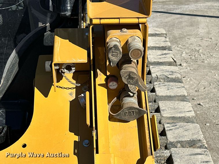 image for item LK9645 2022 Caterpillar 299D3XE  tracked skid steer loader