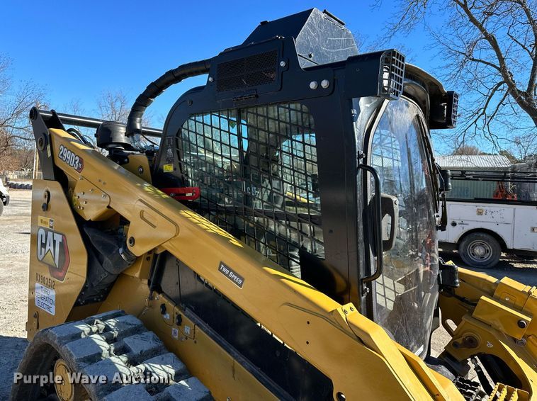 image for item LK9645 2022 Caterpillar 299D3XE  tracked skid steer loader