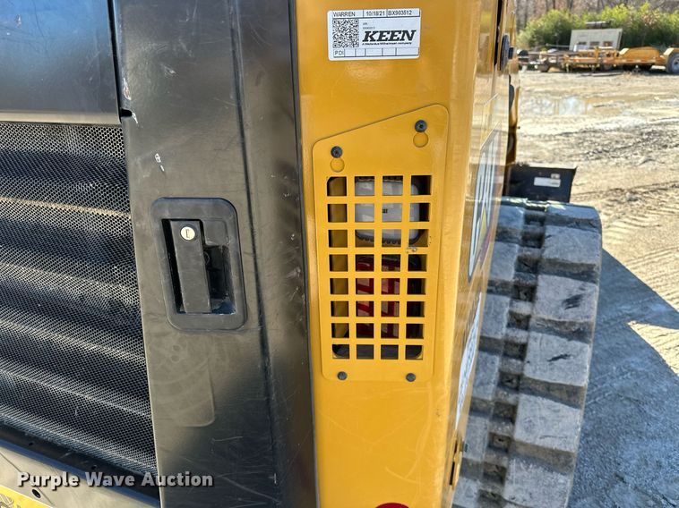 image for item LK9645 2022 Caterpillar 299D3XE  tracked skid steer loader