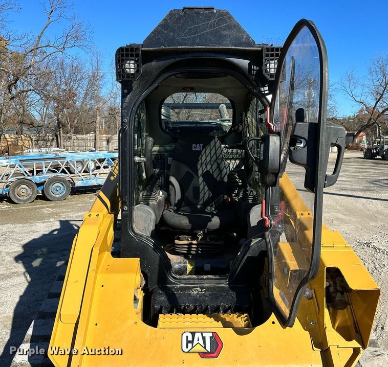 image for item LK9645 2022 Caterpillar 299D3XE  tracked skid steer loader