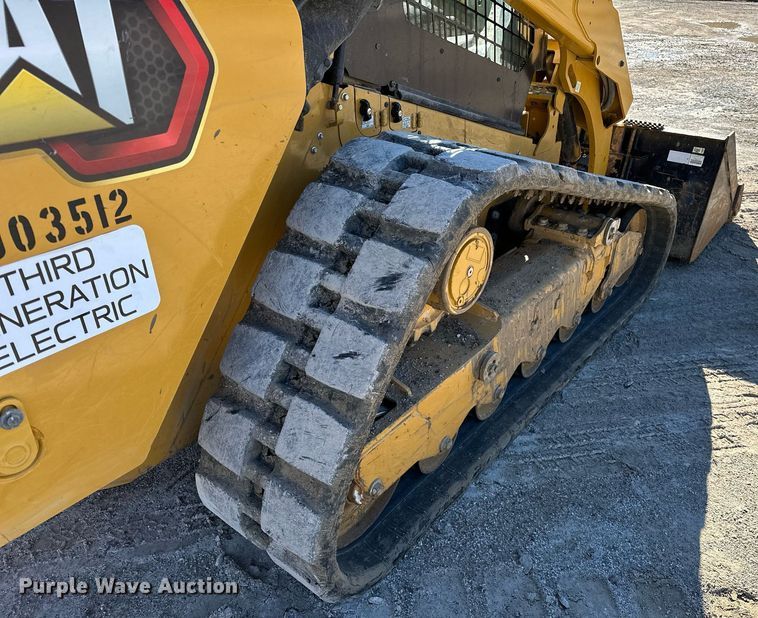 image for item LK9645 2022 Caterpillar 299D3XE  tracked skid steer loader