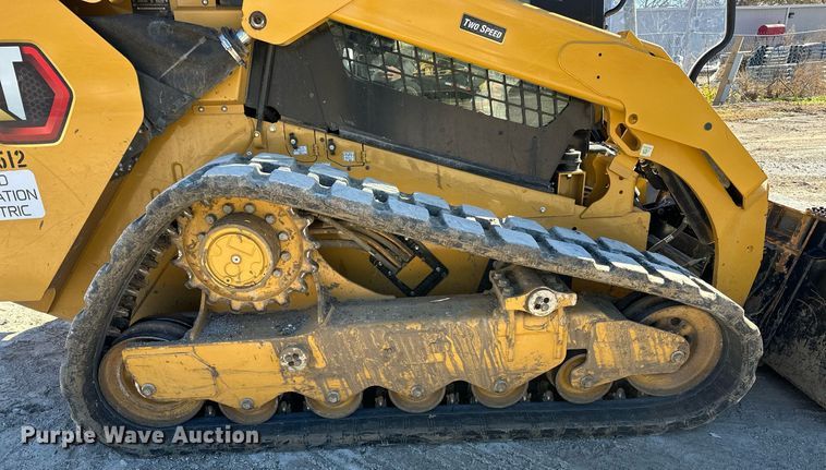 image for item LK9645 2022 Caterpillar 299D3XE  tracked skid steer loader