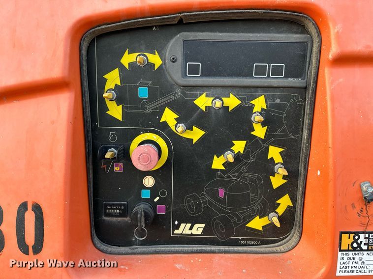 image for item LK9681 2014 JLG 600AJ  boom lift