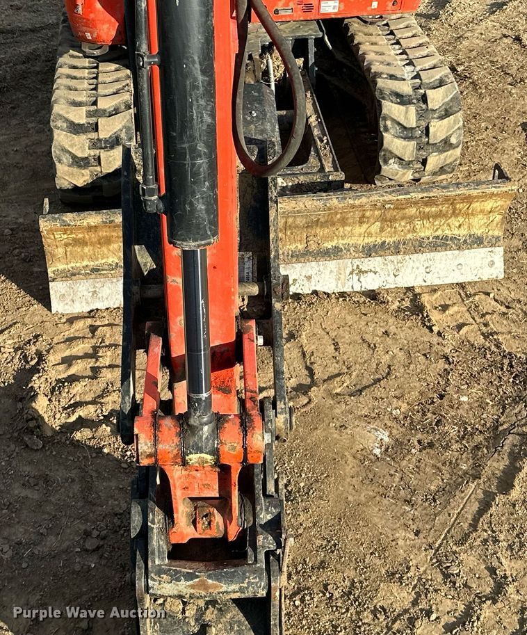 image for item LK9689 2022 Kubota KX080-4S2  mini excavator