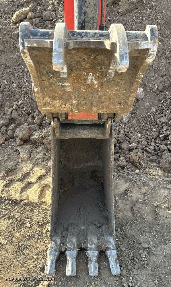 image for item LK9689 2022 Kubota KX080-4S2  mini excavator