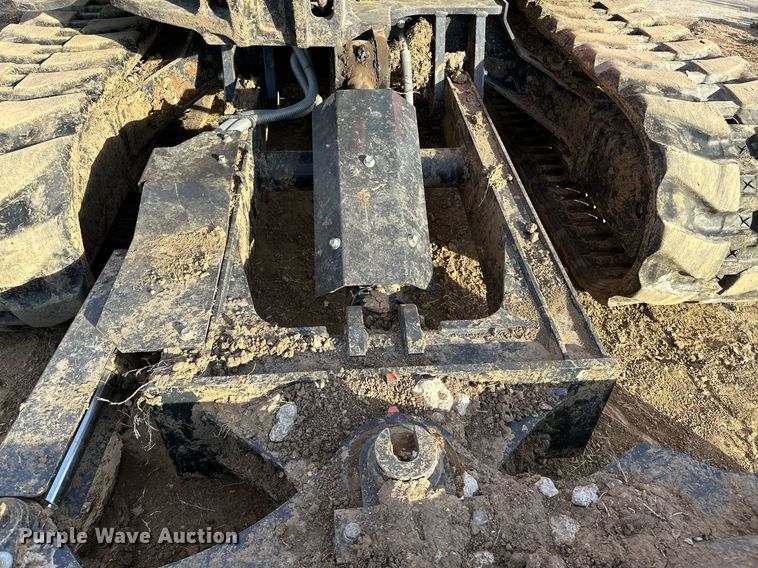 image for item LK9689 2022 Kubota KX080-4S2  mini excavator