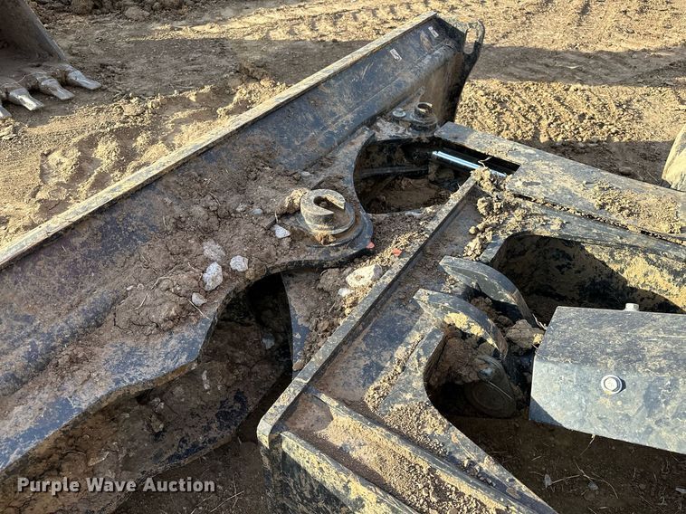 image for item LK9689 2022 Kubota KX080-4S2  mini excavator