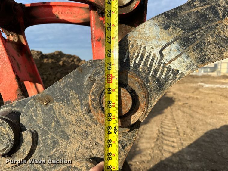 image for item LK9689 2022 Kubota KX080-4S2  mini excavator