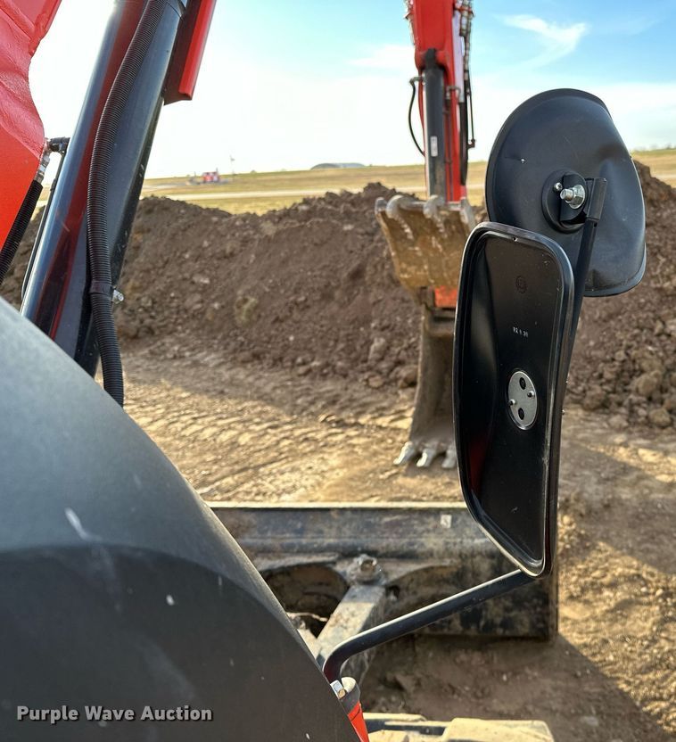 image for item LK9689 2022 Kubota KX080-4S2  mini excavator