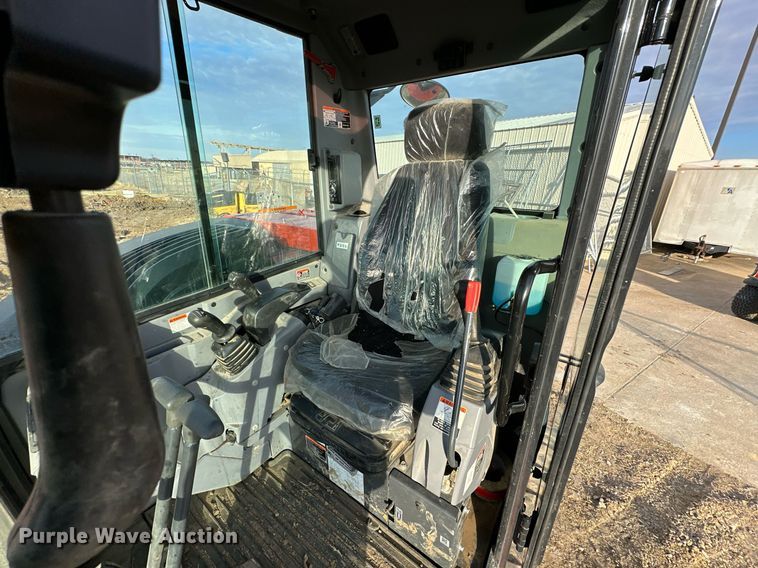 image for item LK9689 2022 Kubota KX080-4S2  mini excavator