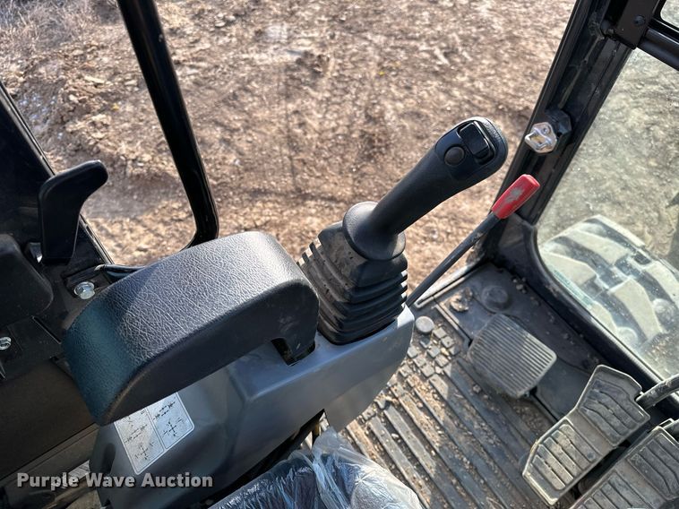 image for item LK9689 2022 Kubota KX080-4S2  mini excavator