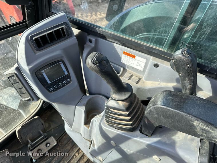 image for item LK9689 2022 Kubota KX080-4S2  mini excavator