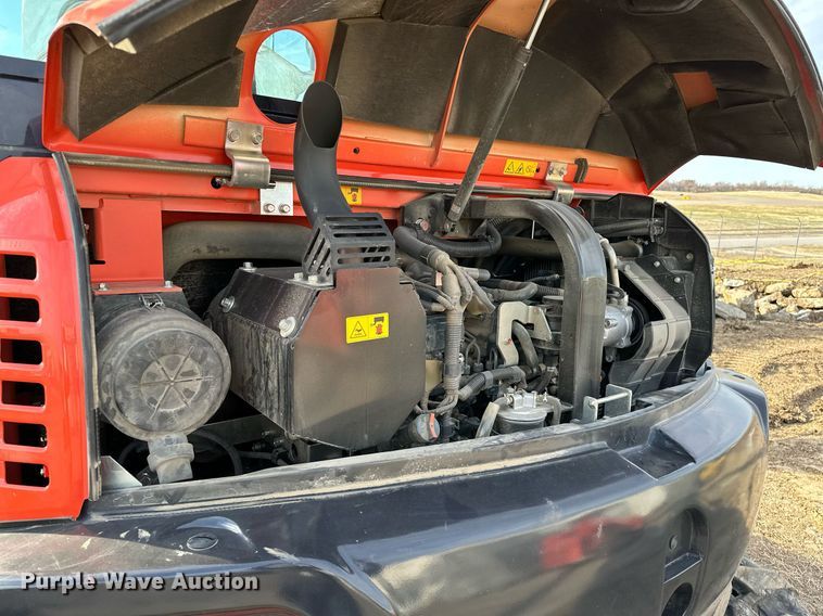 image for item LK9689 2022 Kubota KX080-4S2  mini excavator