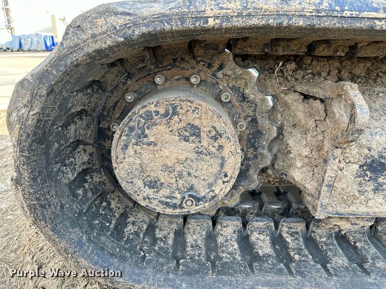 image for item LK9689 2022 Kubota KX080-4S2  mini excavator