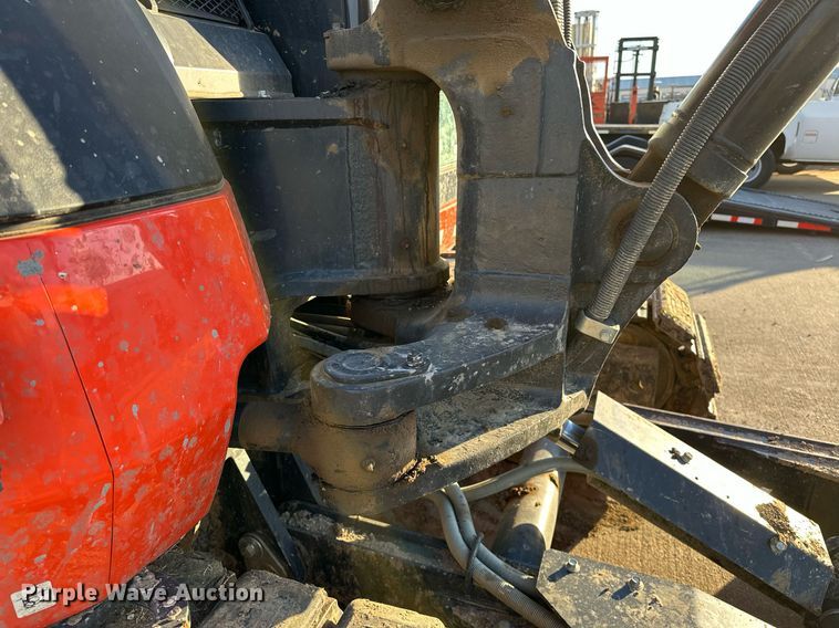 image for item LK9690 2021 Kubota KX080-4S2  mini excavator