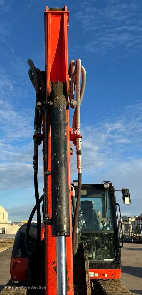 image for item LK9690 2021 Kubota KX080-4S2  mini excavator