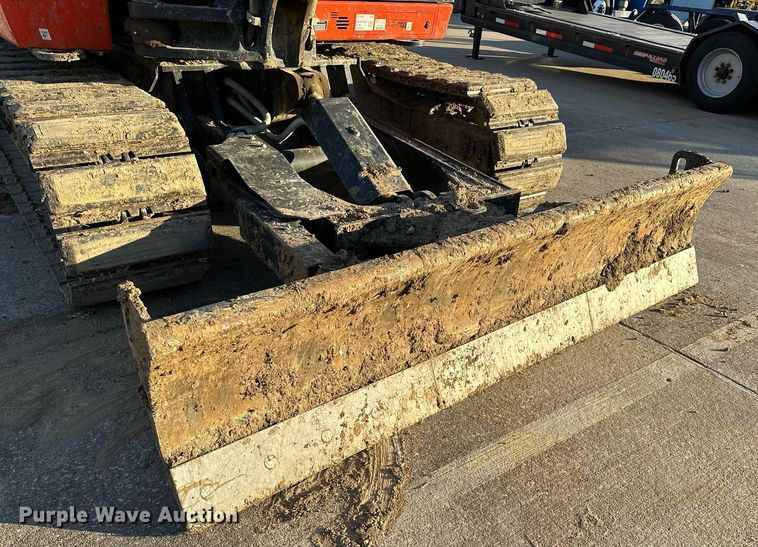 image for item LK9690 2021 Kubota KX080-4S2  mini excavator