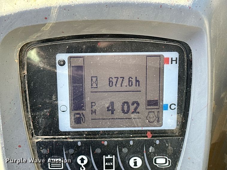 image for item LK9690 2021 Kubota KX080-4S2  mini excavator