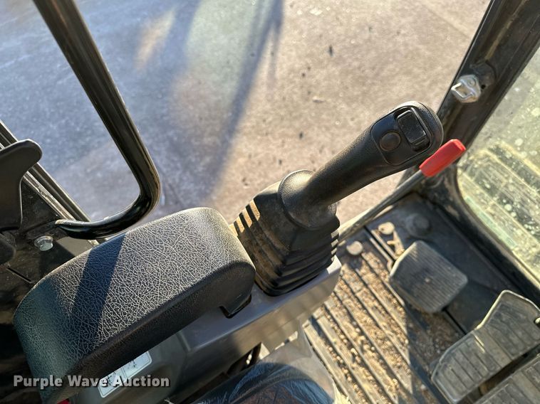 image for item LK9690 2021 Kubota KX080-4S2  mini excavator