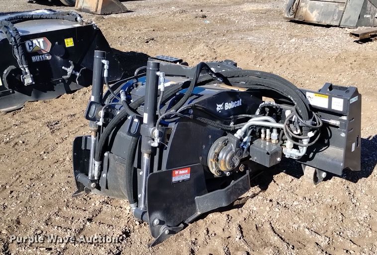 image for item LN9900 2022 Bobcat 24PLA  skid steer cold planer