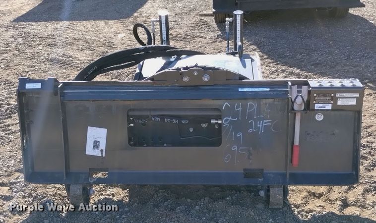 image for item LN9900 2022 Bobcat 24PLA  skid steer cold planer