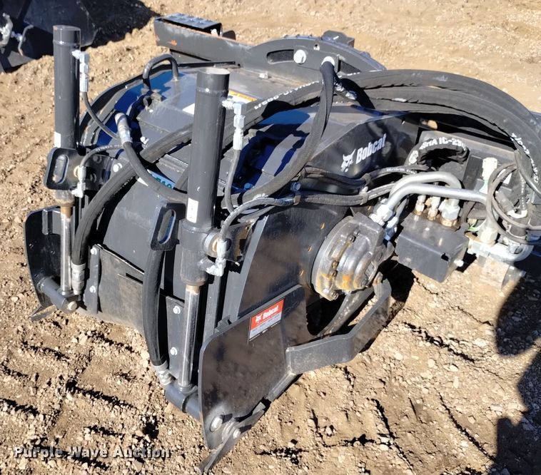 image for item LN9900 2022 Bobcat 24PLA  skid steer cold planer