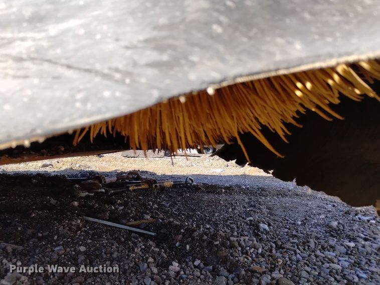 image for item LN9902 2021 Caterpillar BU115  skid steer sweeper