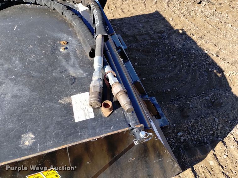 image for item LN9902 2021 Caterpillar BU115  skid steer sweeper