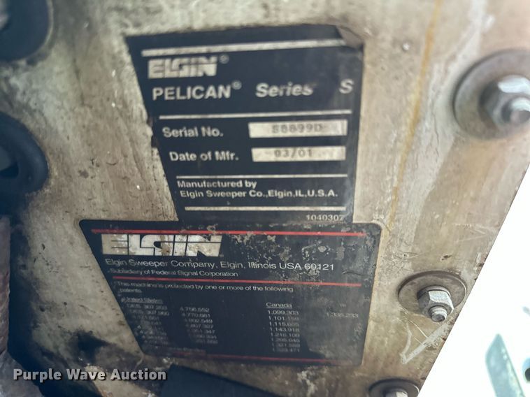 image for item LO9342 2001 Elgin Pellican series SE  sweeper