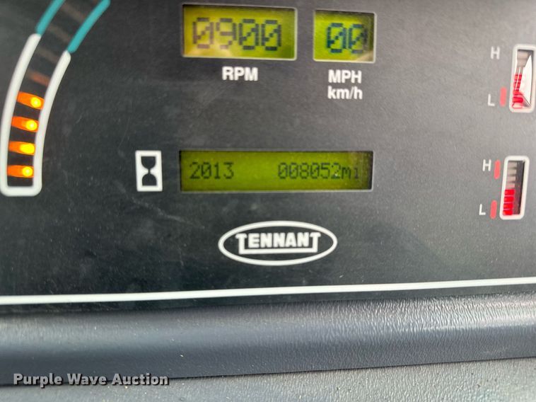 image for item LO9343 Tennant Sentinel  sweeper