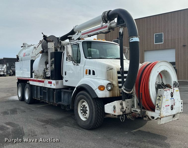 image for item LO9346 2002 Sterling LT7500  sewer jetter truck