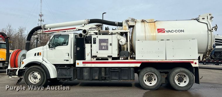 image for item LO9346 2002 Sterling LT7500  sewer jetter truck