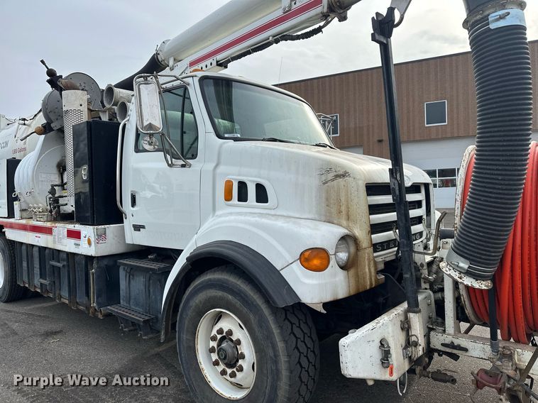 image for item LO9346 2002 Sterling LT7500  sewer jetter truck