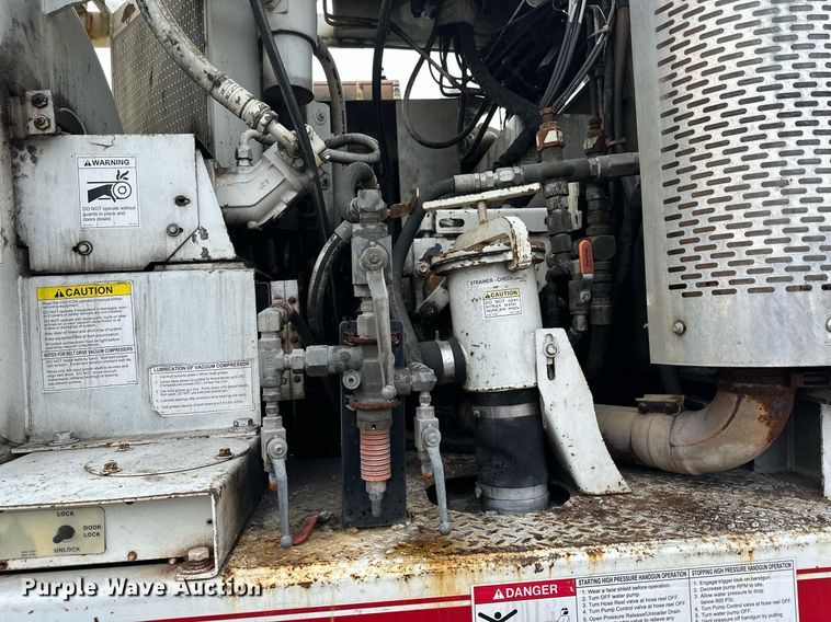 image for item LO9346 2002 Sterling LT7500  sewer jetter truck