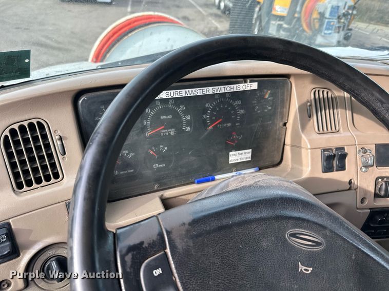 image for item LO9346 2002 Sterling LT7500  sewer jetter truck