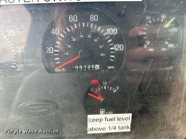 image for item LO9346 2002 Sterling LT7500  sewer jetter truck