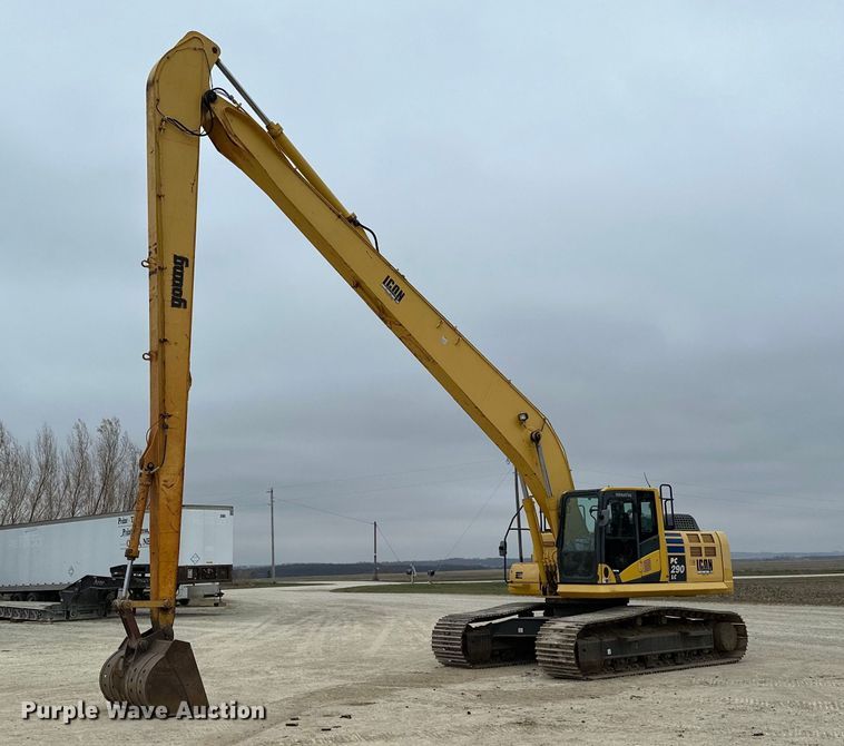 image for item LO9351 2013 Komatsu PC290LC-10  long reach excavator