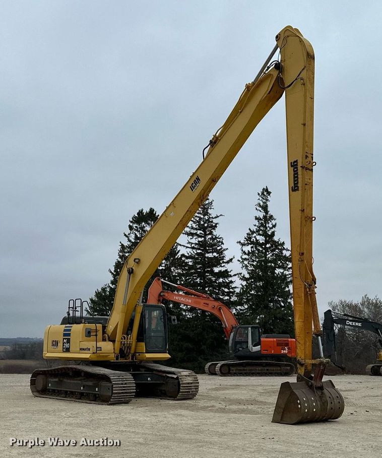 image for item LO9351 2013 Komatsu PC290LC-10  long reach excavator